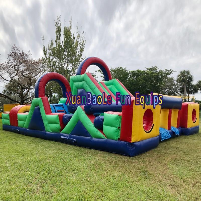 Commercial Radical Inflatable Extreme Rush Obstacle Course Climbing Wall inflatable