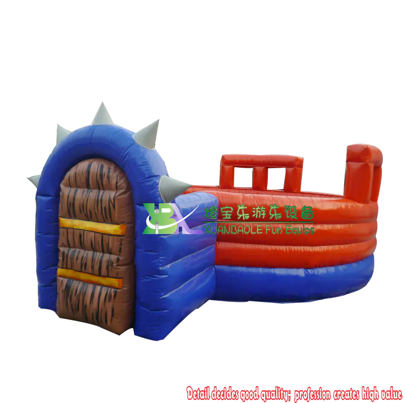Interactive Sport Bouncing Castle Inflatable Gladiator Jousting/Rock n Roll Gladiator game/Inflatable crazy game