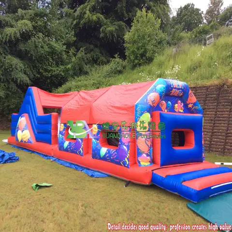 Inflatable Assault Course Funny inflatable combos obstacle course sport game party rentals for team events