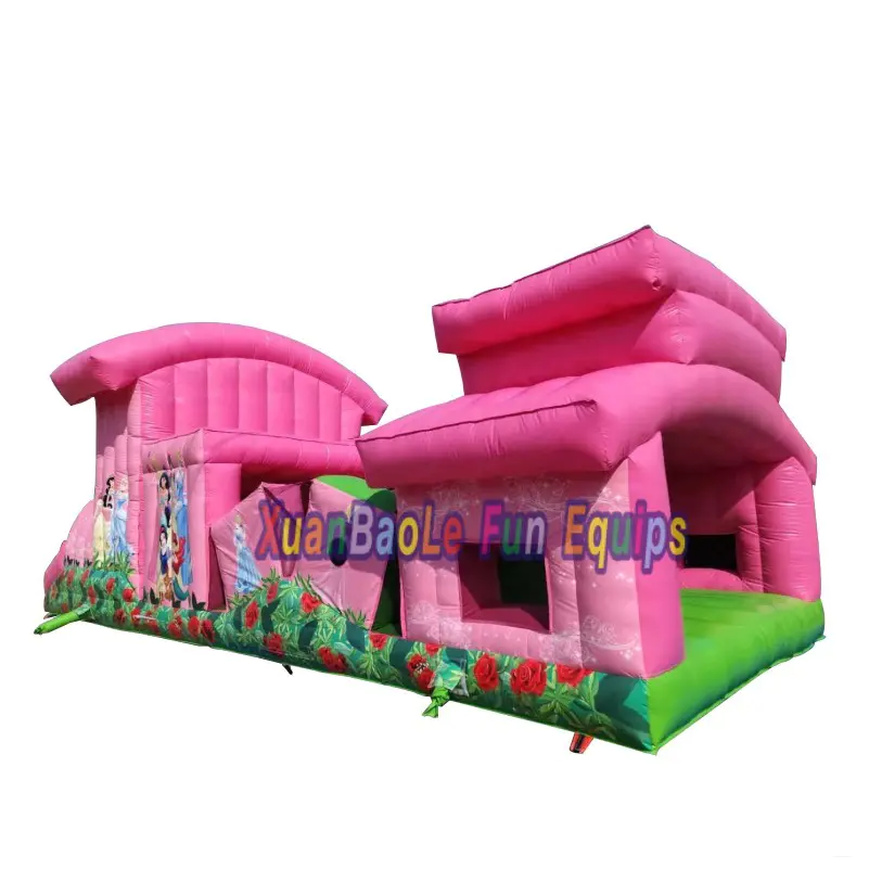 Princess Palace ASSAULT COURSES, Fantastic Inflatables Obstacle Challenge Tollder Fun Run