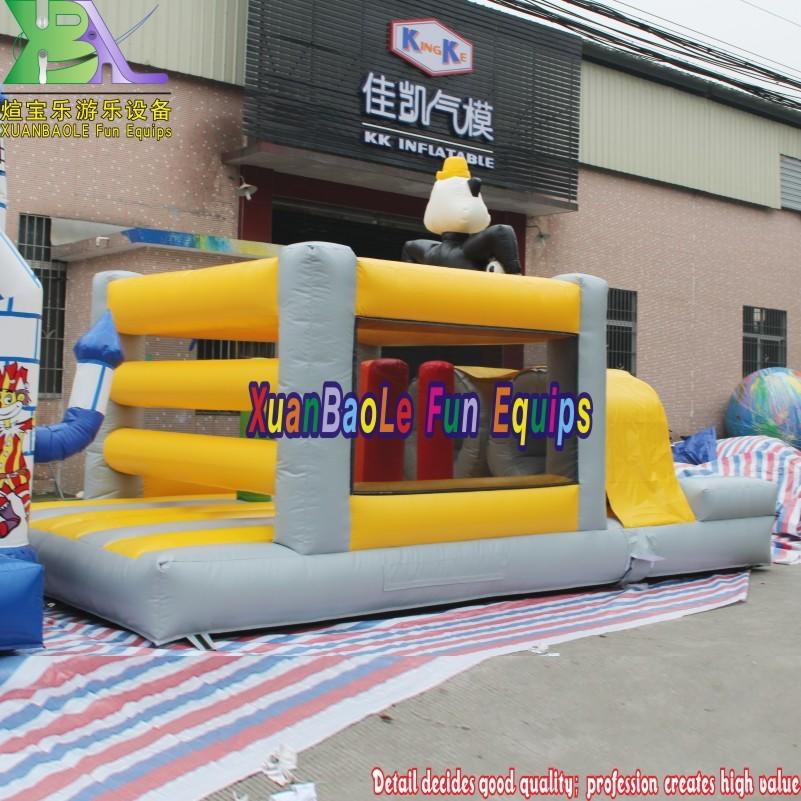 Panda Inflatable Obstacle Course New Design Mini Inflatable Bouncer Playground
