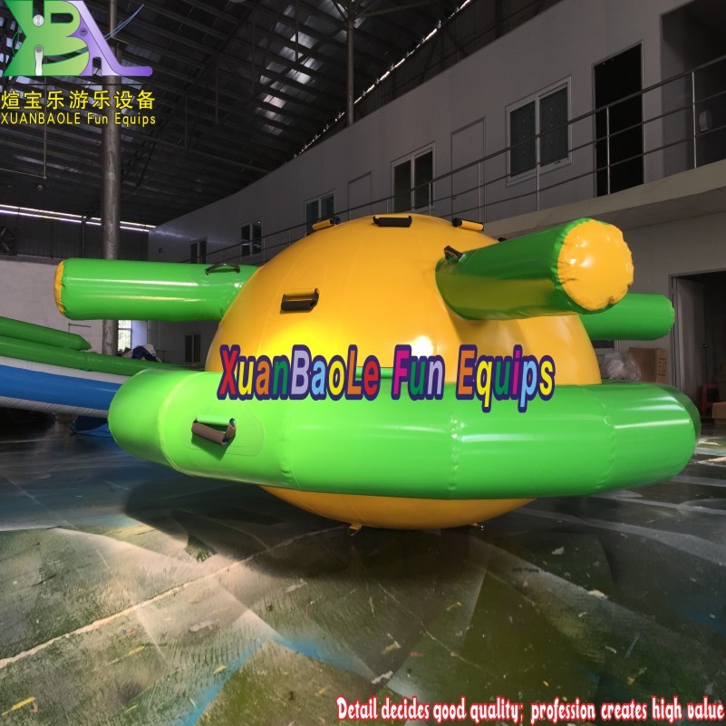 Inflatable Saturn Rocker Water Toys Floating water spinner