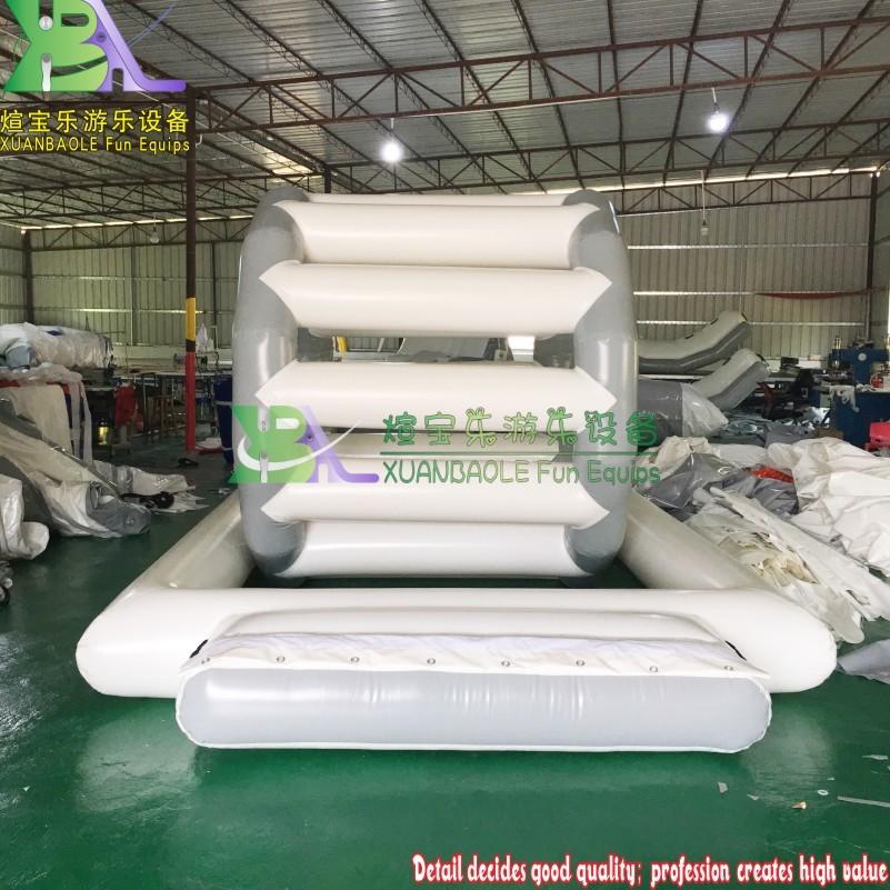 Water Play Equipment Inflatable Water Walking Roller Floating Toys Inflatable Walking Roller Wheel For Floating Water Park