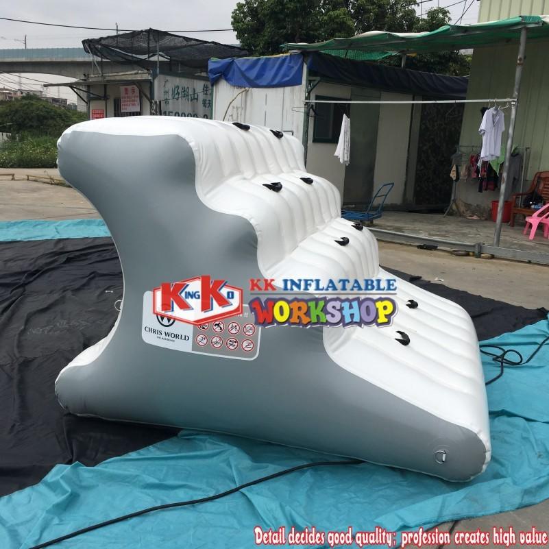 Lake Inflatable Water Catapult Blob For Water Park Floating Jumping Launch Slide Tower, Sea Park Inflatable Pillow