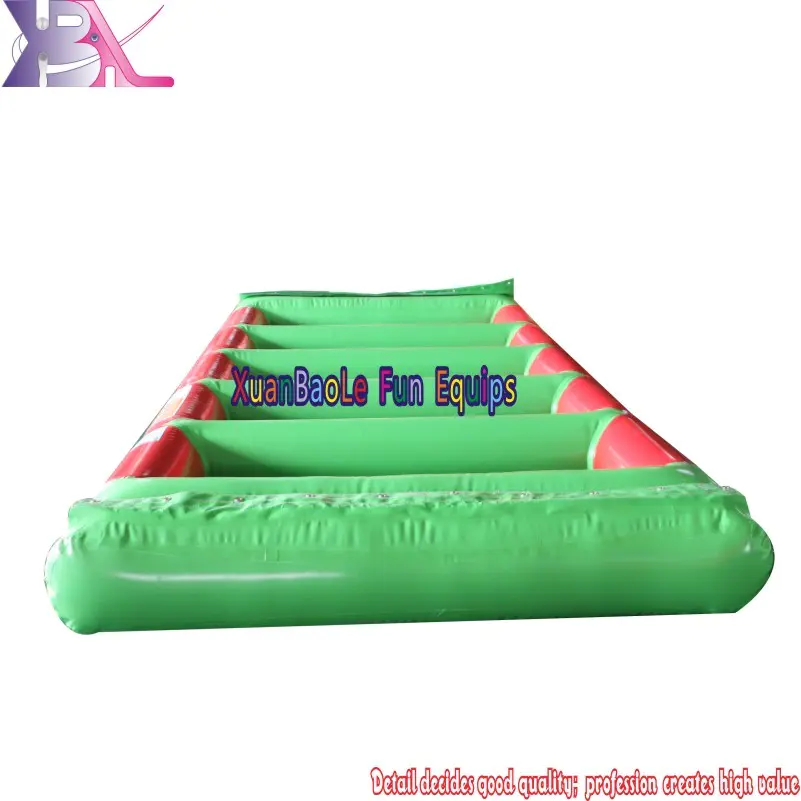Customized Waterpark Giant Inflatable Water Park Equipment Aqua Park Floating Inflatable Runway Hurdle