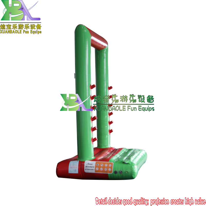 Water Amusement Park jumping High Track, Custom made color inflatable water high jump