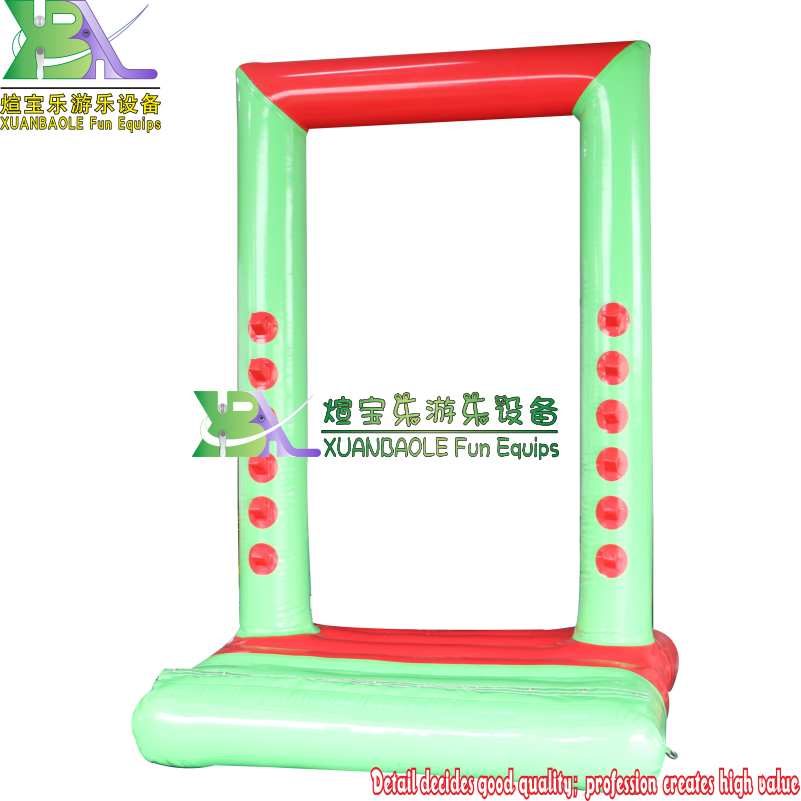 Water Amusement Park jumping High Track, Custom made color inflatable water high jump