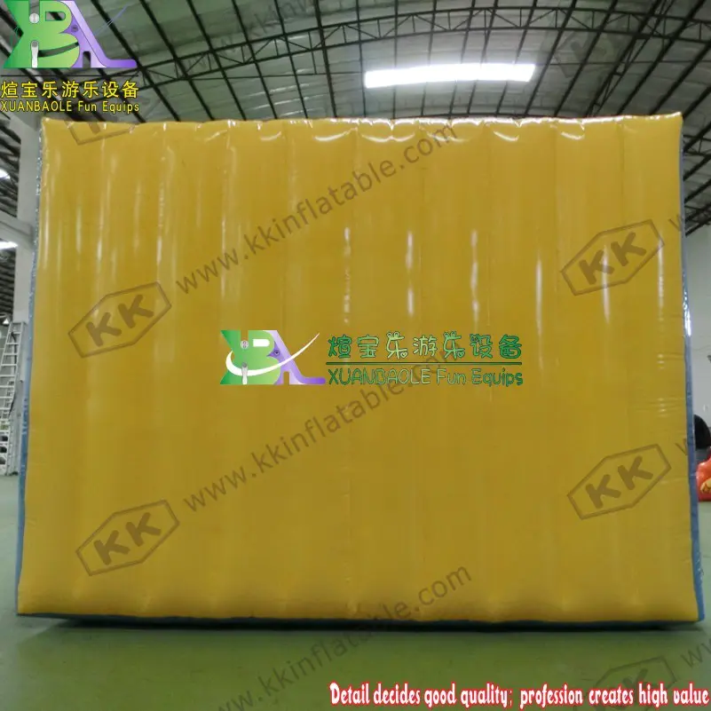 Outdoor Commercial Magic Inflatable Sticky Wall With Suits / Airtight inflatable jump stick sports games