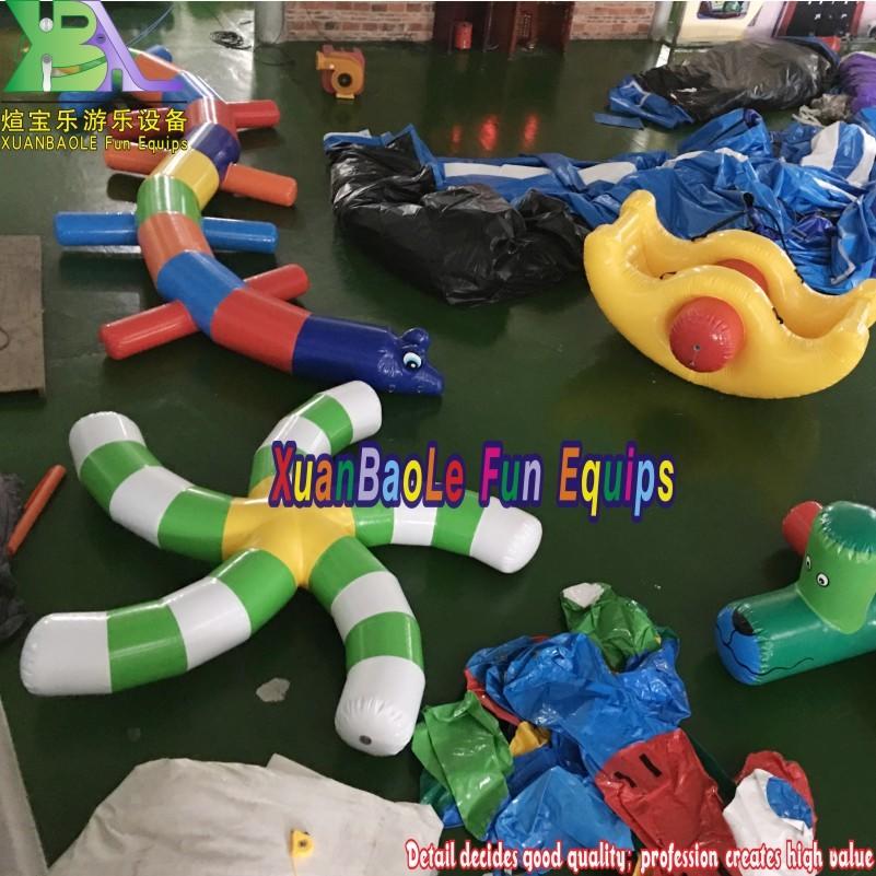 Inflatable Water Park Games, Inflatable Starfish For Kids And Adults