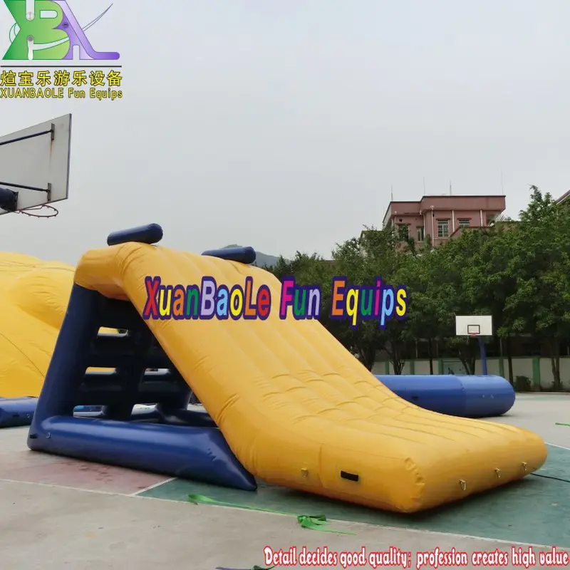 Pool Floats Water Toys Summer Floating Inflatable Climbing Water Tower, Inflatable Floating Water Slide