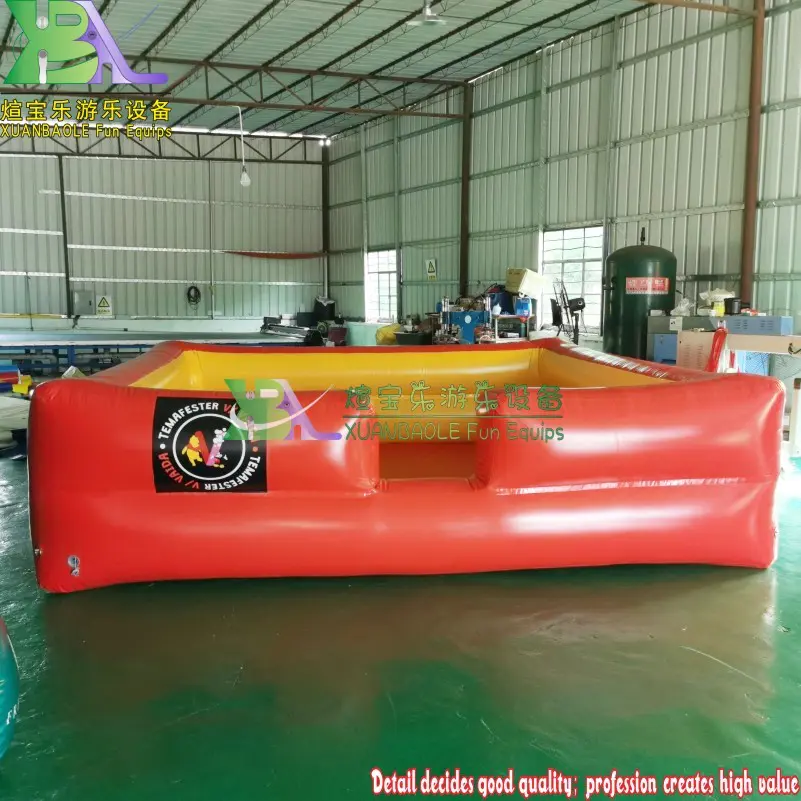 Party Hire Inflatable Foam Pit Pool For Kids / Outdoor Soap Game inflatable foam pit
