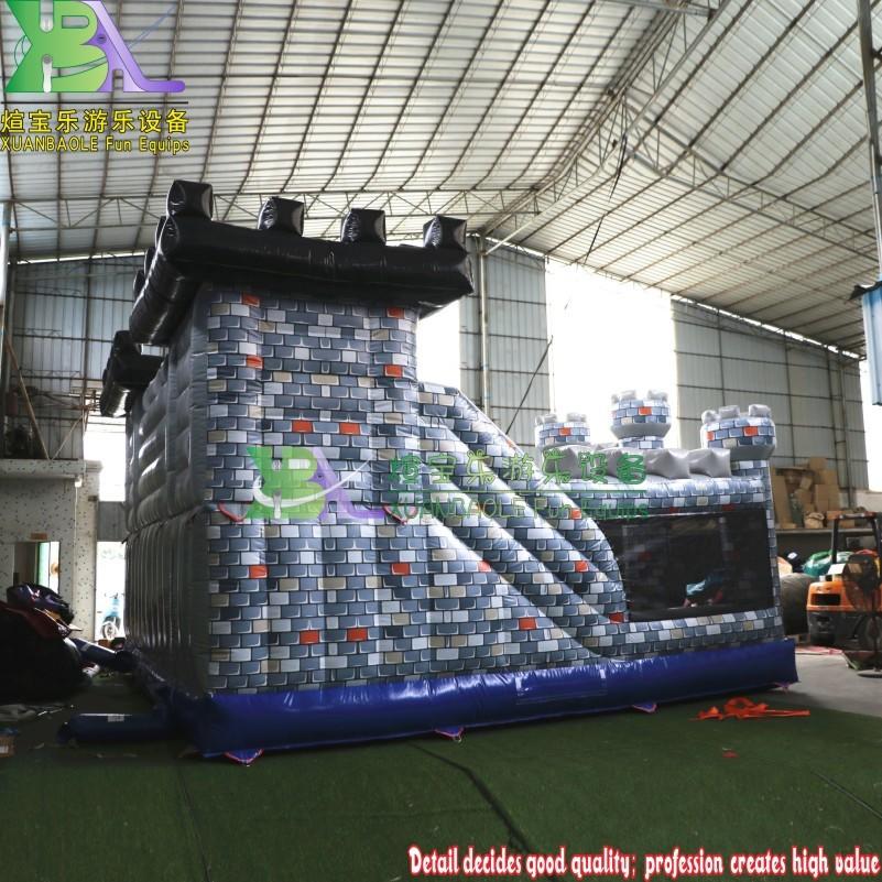 25x22x15ft Commercial Inflatable Roman Castle Bounce House Slide Jumping Moonwalk PVC Knight Castle Combo Course