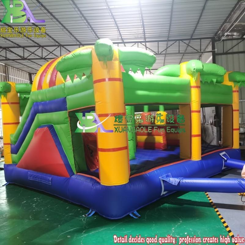 Jungle Lion bouncy castle Happy Lion Park Inflatable Child Combo Bouncer For Rental Hire