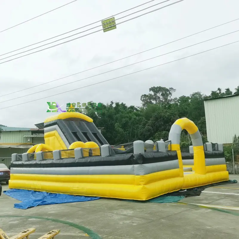 Heavy Duty Commercial Inflatable amusement park Cute Yellow Rubber Duck Children's inflatable trampoline park for kids&adult