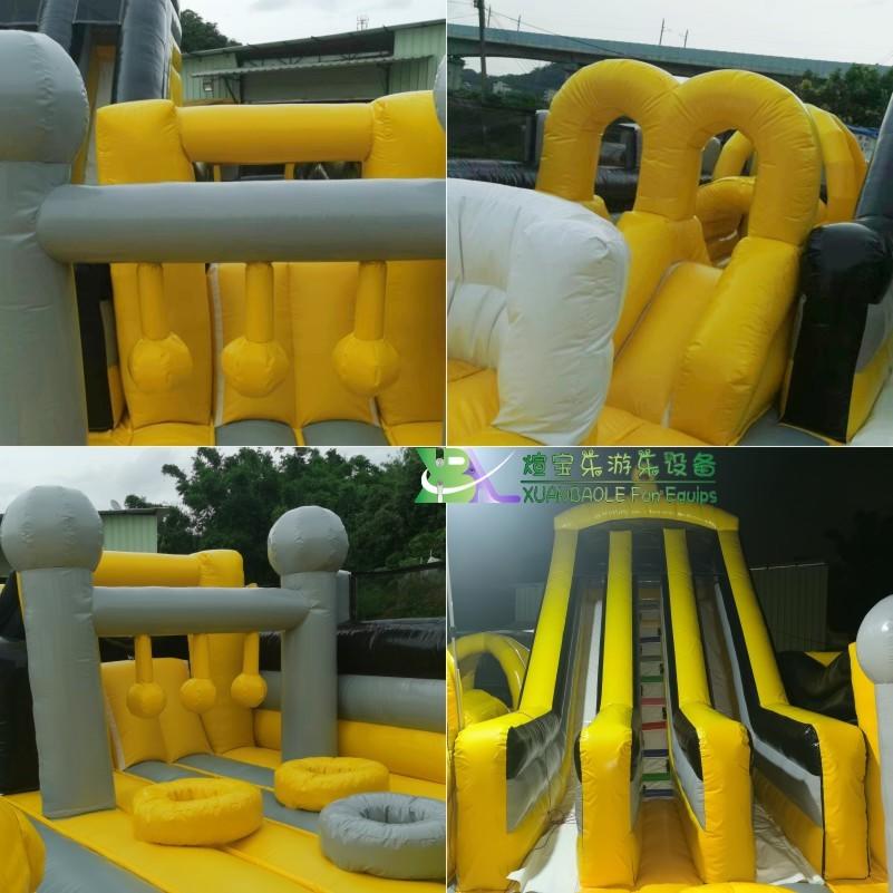 Heavy Duty Commercial Inflatable amusement park Cute Yellow Rubber Duck Children's inflatable trampoline park for kids&adult
