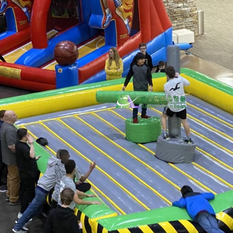 Backyard Bounce Extreme Gladiator Joust Inflatable Gladiator Joust Game Arena/ Inflatable Fighting Game