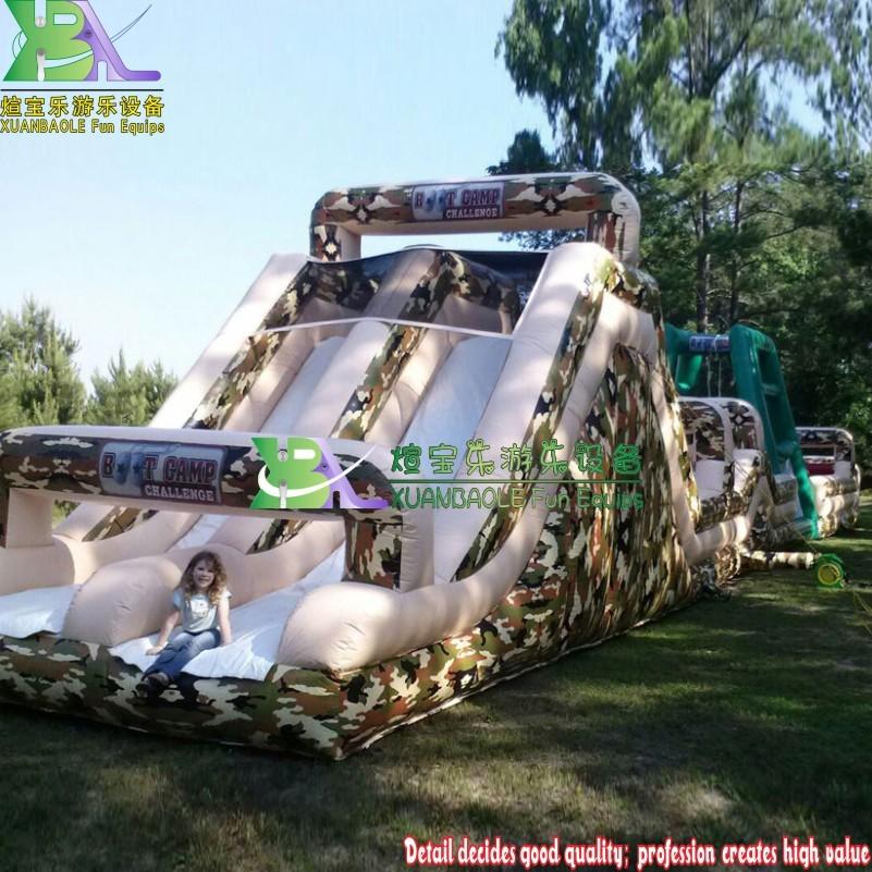 Challenge Barrier Outdoor Crazy Giant Inflatable Games Boot Camp Inflatable Obstacle Course