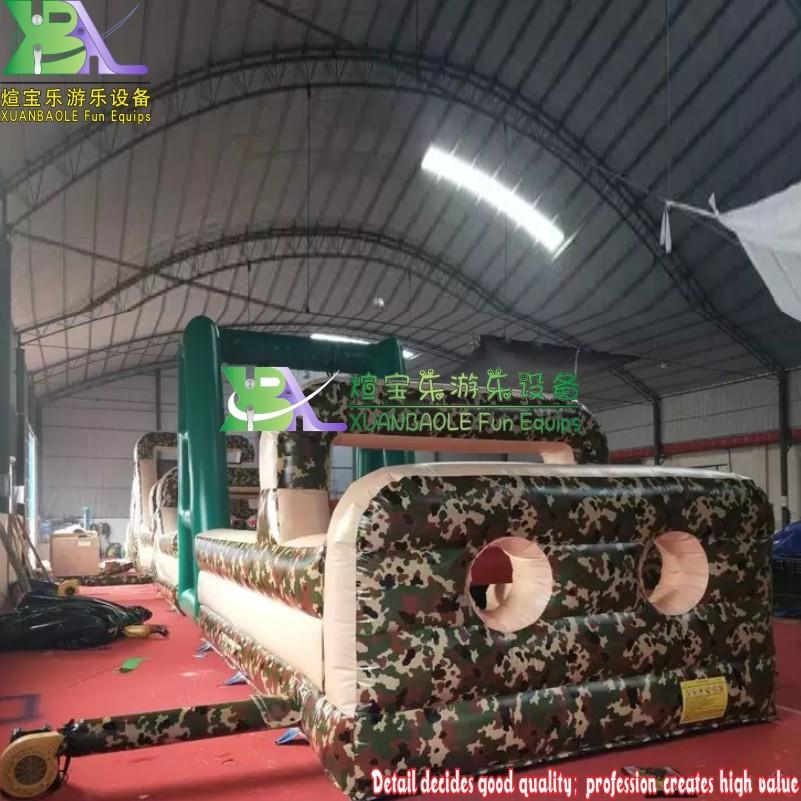 Challenge Barrier Outdoor Crazy Giant Inflatable Games Boot Camp Inflatable Obstacle Course