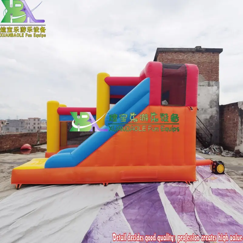 Classic Design bounce house commercial inflatable kids play bouncy moonwalk combo with blower bouncing castle