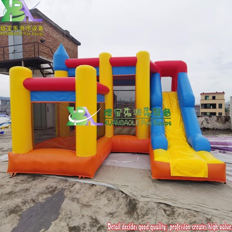 Classic Design bounce house commercial inflatable kids play bouncy moonwalk combo with blower bouncing castle
