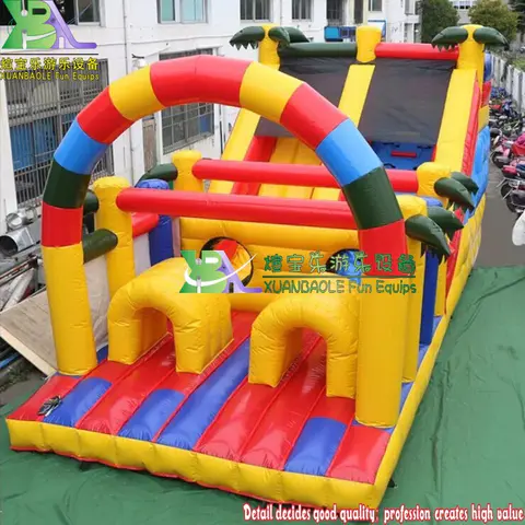 Funny Interesting Yard Slide Trampoline inflatable arch slide Kids Jumping Bouncy inflatable slide