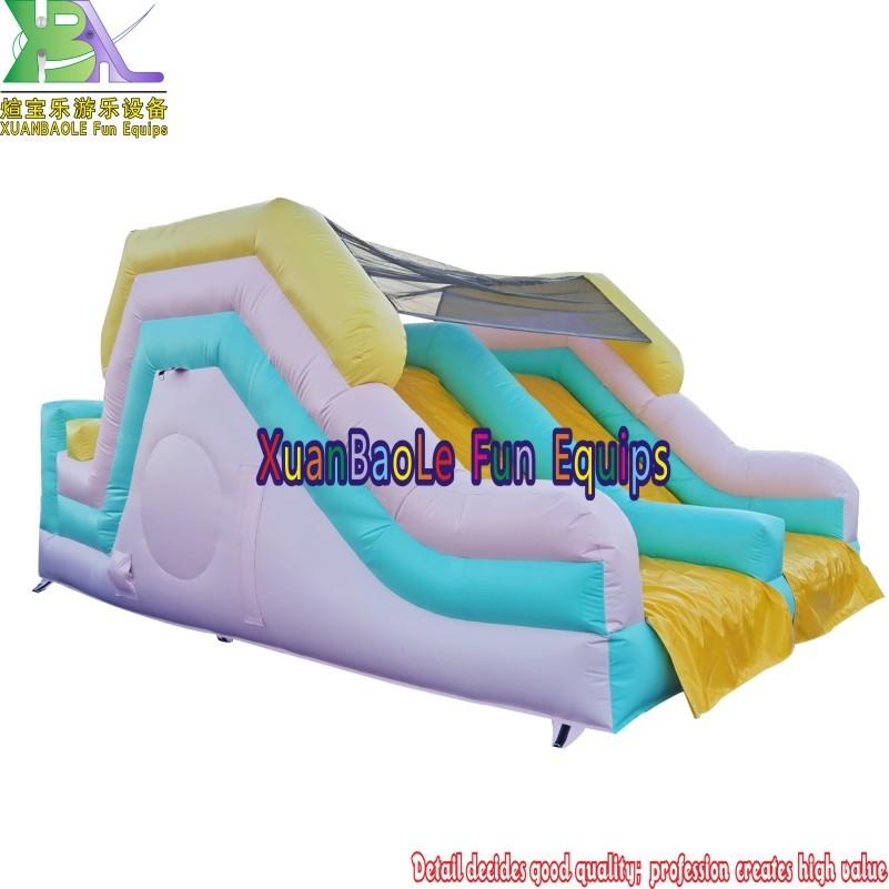 Inflatables Custom Mini Home Party Inflatable kids obstacle course children adventure bouncy Slide challenge course