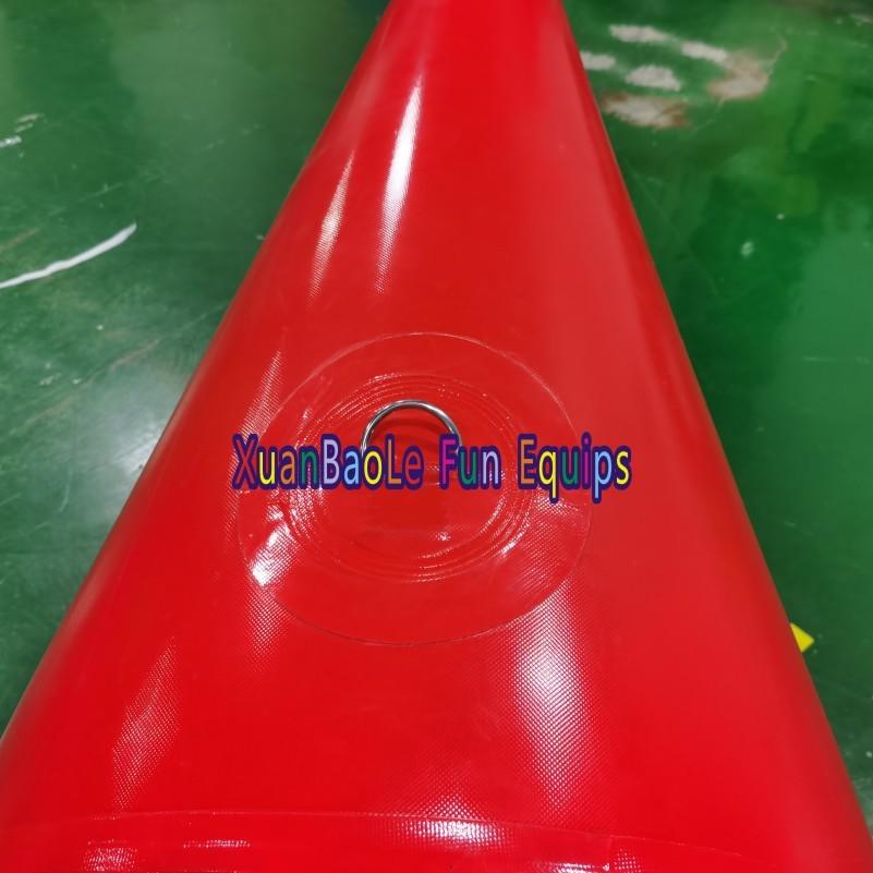 Red Jetski Boat Inflatable Water Towable Banana Boat Sled For 3 Person