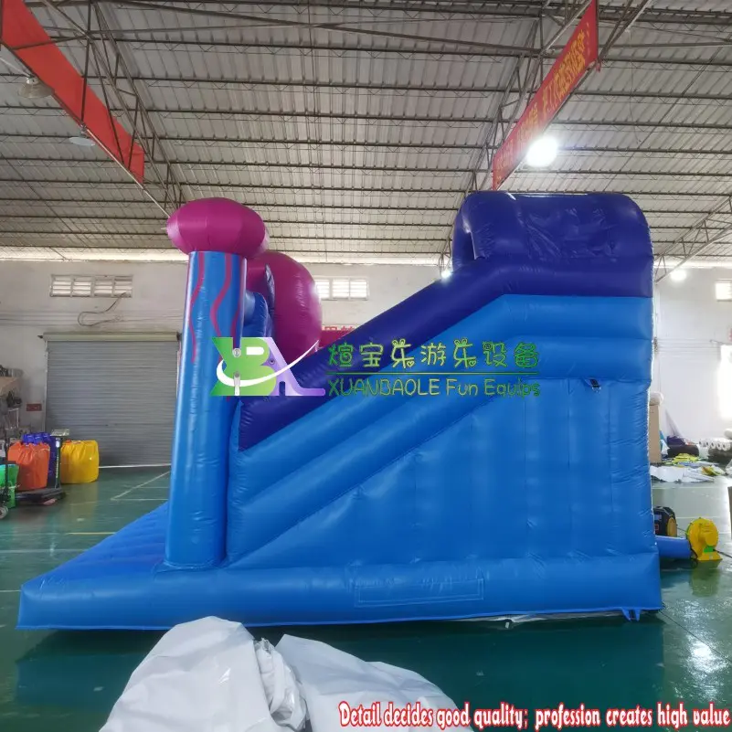 Commercial kids entertainment jumping game chateau gonflables combo bouncer inflatable octopus bouncy castle