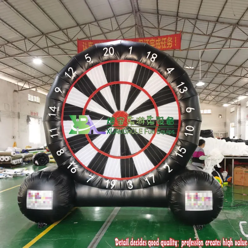 3m/4m/5m high Giant inflatable dart board Soccer football kick dartboard target game