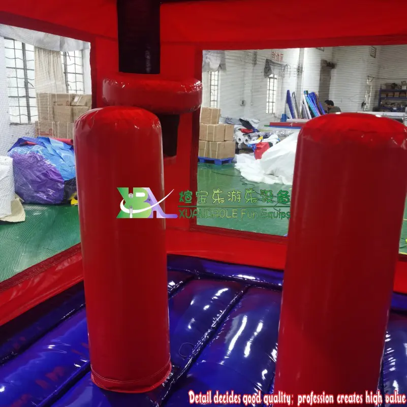 Commercial Moonwalk Playground Spiderman Bouncy Castle Bounce House Fun Jumping Castle Inflatable Slide Combo For Kids