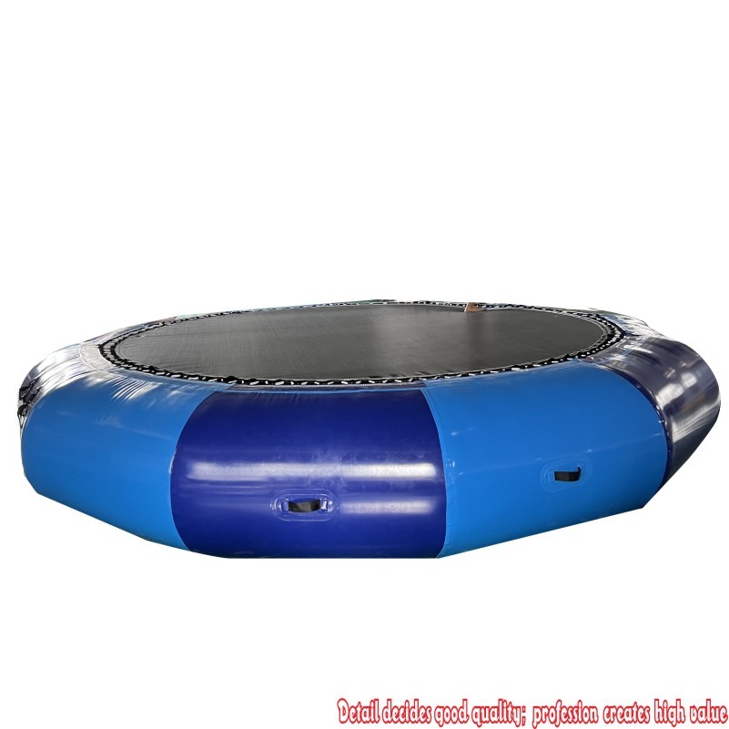 Commercial Durable Floating Water Air Jumping Trampoline Inflatable Water Trampoline For Kids