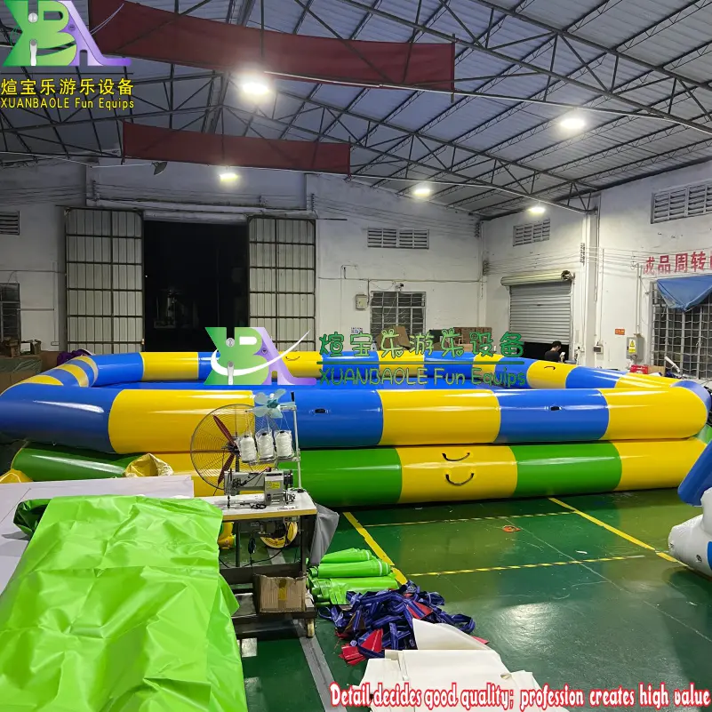 Amusement Park Inflatable Pool PVC Swimming Pool with Different Shape and Size Customized