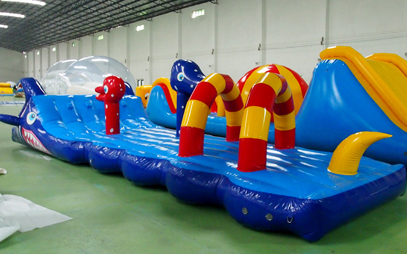 creative inflatable floating water park animal model wholesale for paradise