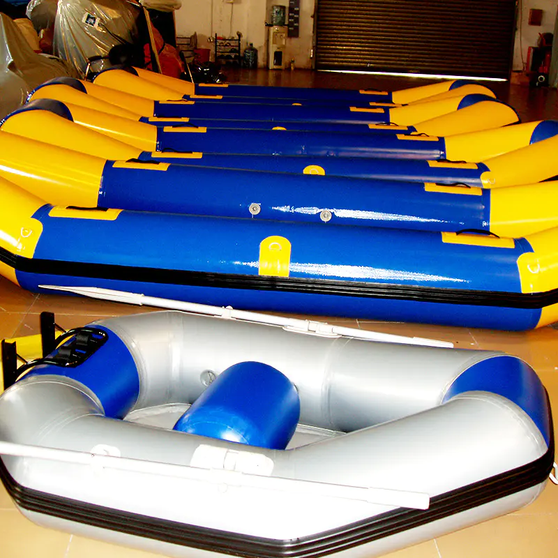 New Fishing Rescue Inflatable Rowing Boats With/Without Engine
