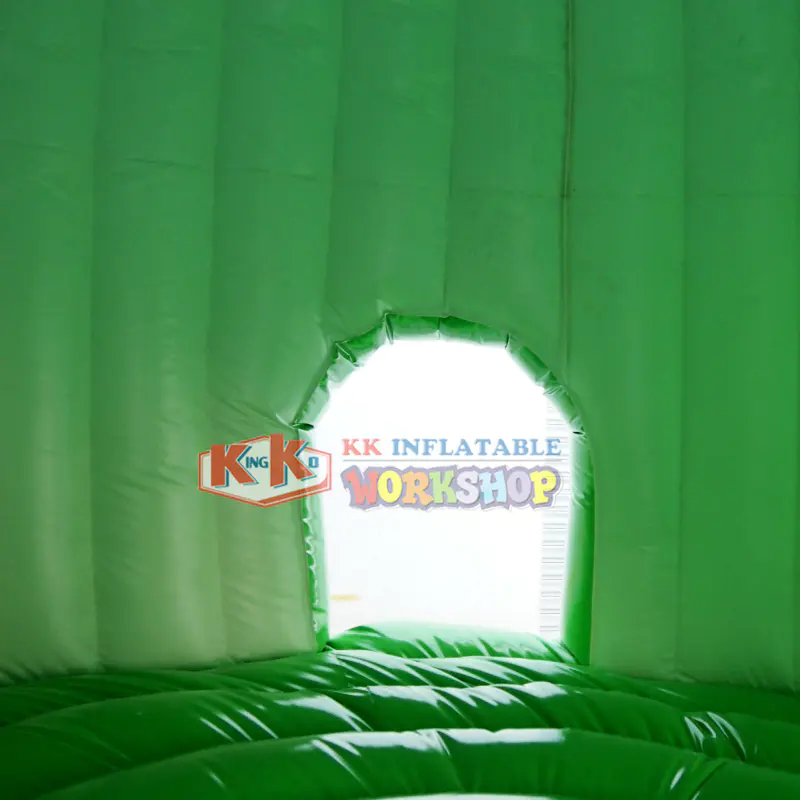 Cheer Amusement Farmland Green Inflatable Bouncy Castle For Kids Church Dome Bouncing, Jumping