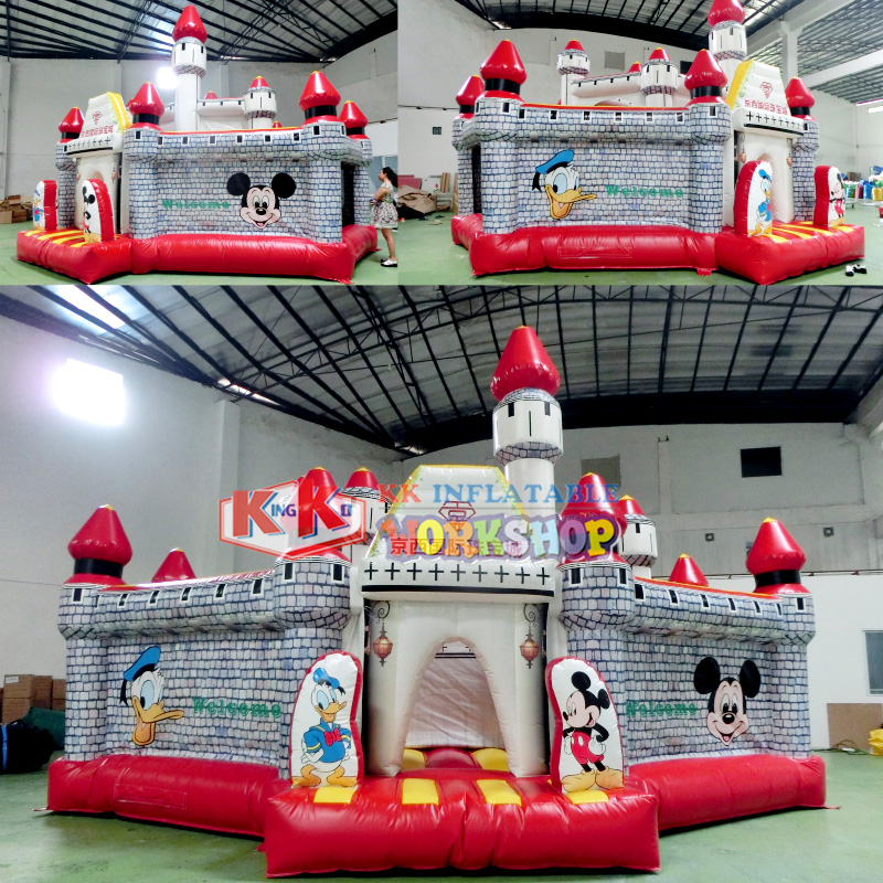 Commercial inflatable bounce castle can by customized