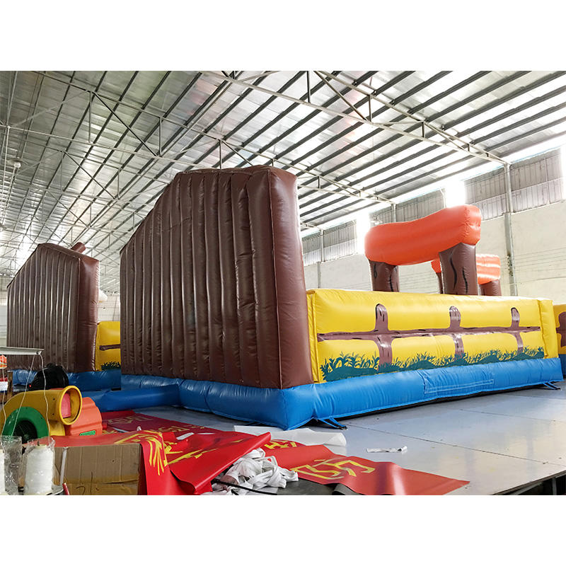 Outdoor or Indoor Use Inflatable Air Bouncer Mat Mechanical Bull, Inflatable Amusement Ride