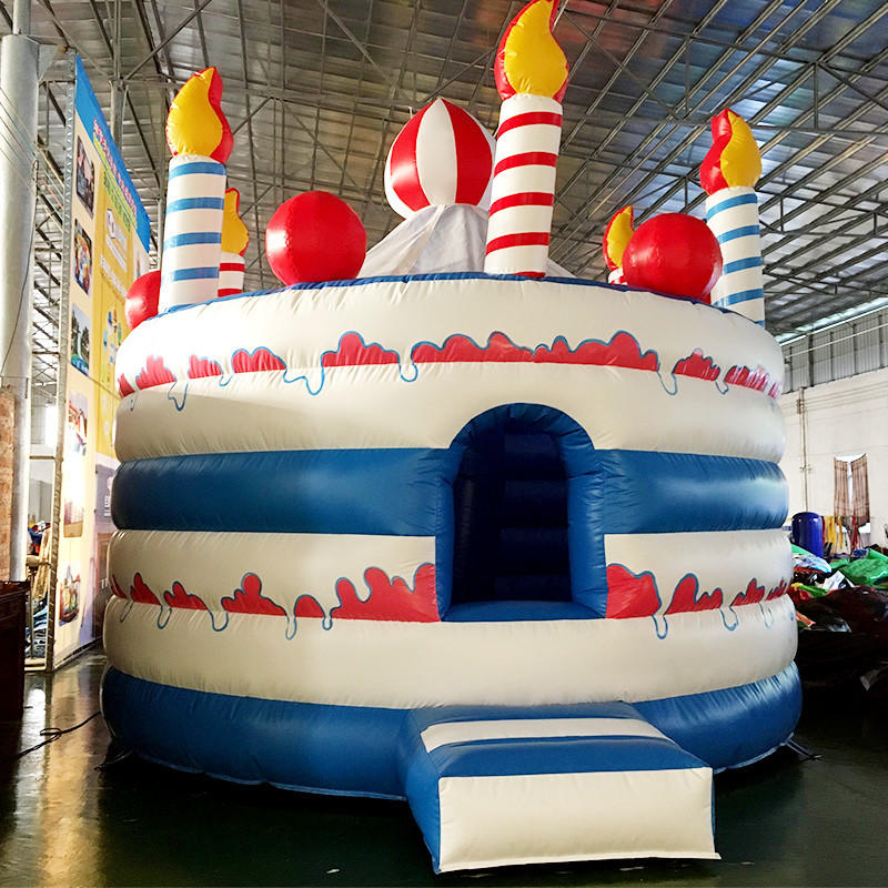 toys outdoor cake OEM inflatable bouncy KK INFLATABLE