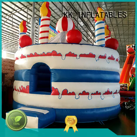 KK INFLATABLE trampoline moon bounce factory direct for paradise