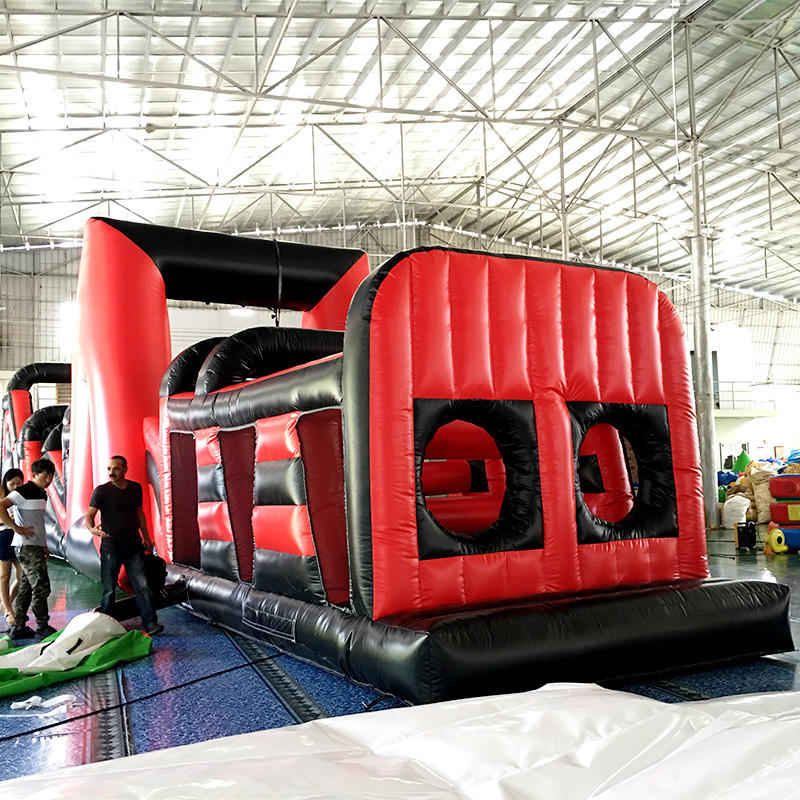 KK INFLATABLE funny obstacle course for kids manufacturer for adventure-1