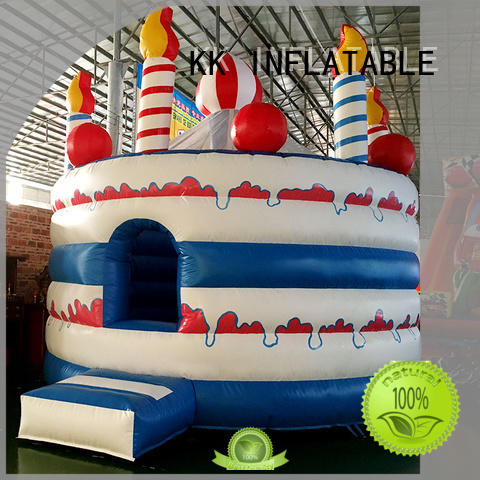 castle party jumpers trampoline for playground KK INFLATABLE