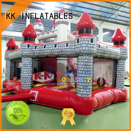 customized inflatable castle trampoline supplier for amusement park
