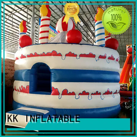 Custom rentals dome inflatable bouncy KK INFLATABLE printed