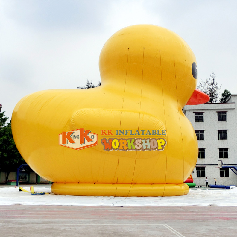 0.9mm PVC waterproof inflatable duckling cartoon advertising