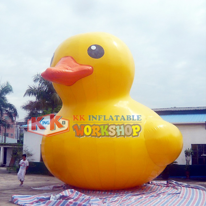 0.9mm PVC waterproof inflatable duckling cartoon advertising