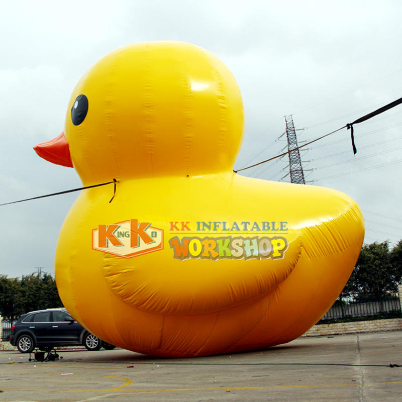 0.9mm PVC waterproof inflatable duckling cartoon