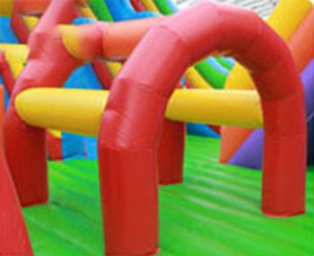 KK INFLATABLE multifuntional obstacle course for kids supplier for racing game-22