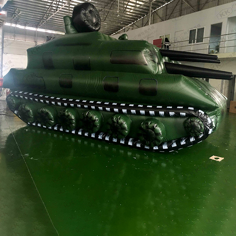 Giant Inflatable Tank Decoy Paintball Inflatable Tank