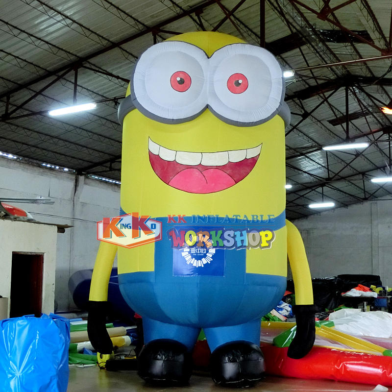 KK INFLATABLE Brand amazing cartoon inflatable model happy factory