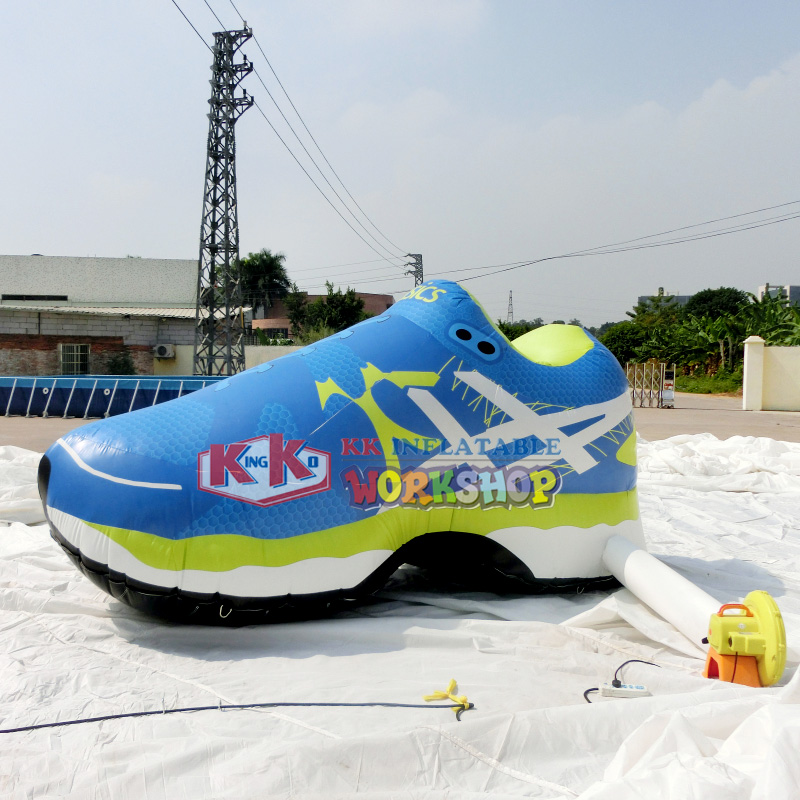 Propaganda Shoe inflatable advertising model for company